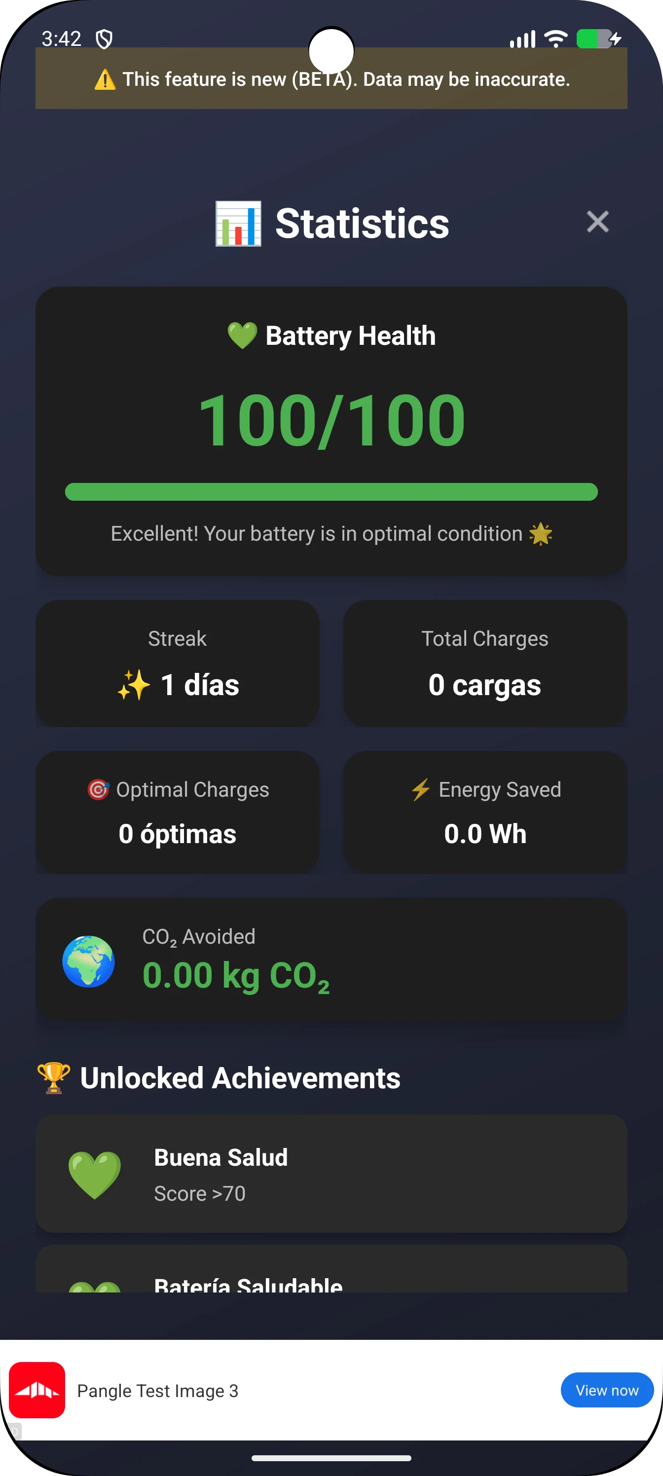Battery Charge Limit & Alarm screenshot